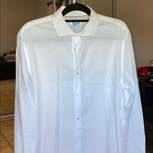 CALVIN KLEIN LARGE WHITE DRESS SHIRT